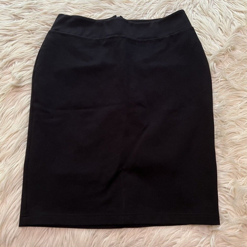 Betabrand Black Pencil Skirt/Skort